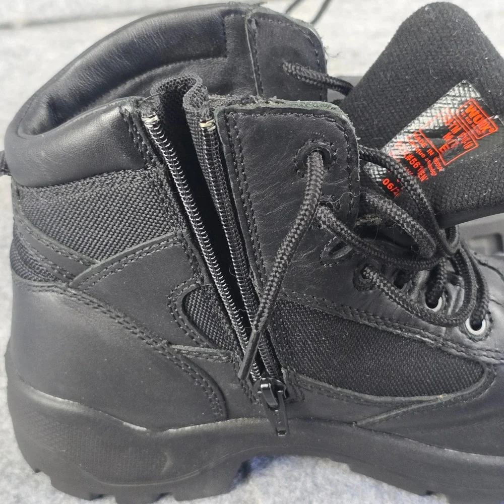 Worx Red Wing 5611 Mens 9WW Black Waterproof Side Zip Composite Toe Work Boots